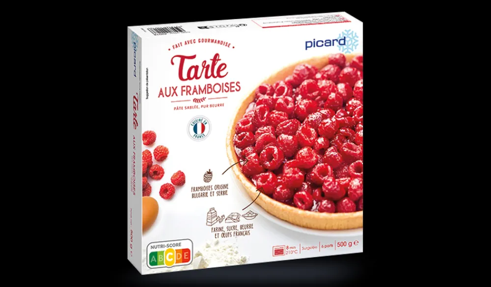 Picard Tarte aux framboises* Tartes, Tartelettes