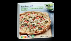 Picard Tarte fine courgettes fromage de chèvre* Végétarien|Tartes Végétariennes