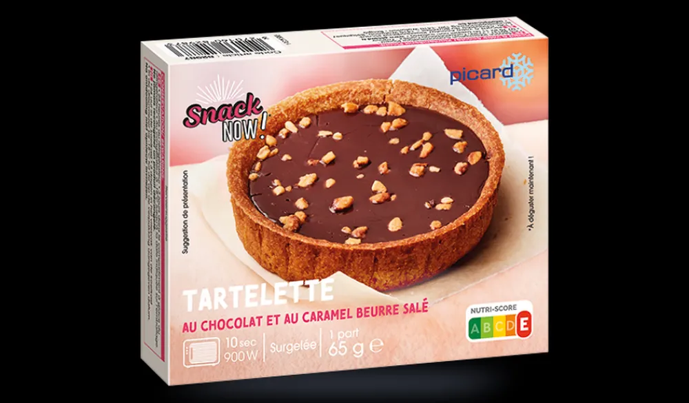 Picard Tartelette au chocolat et au caramel beurre salé* Tartes, Tartelettes|Pâtisseries Individuelles