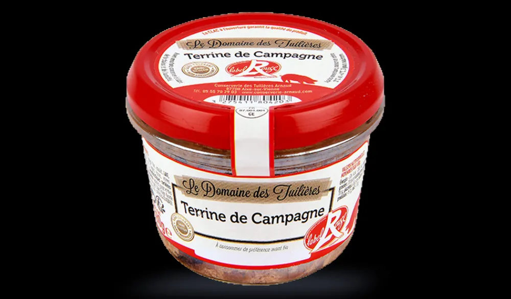 Picard Terrine campagne Label Rouge* Épicerie Fine|Produits Nutri-Score B