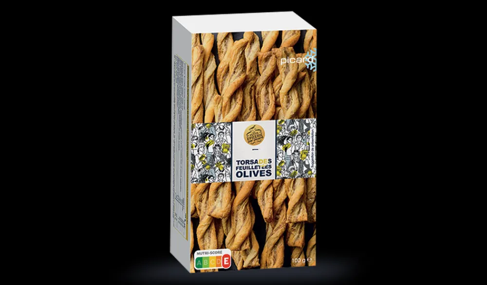 Picard Torsades feuilletées aux olives* Gâteaux Apéritif