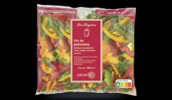 Picard Trio de poivrons verts, rouges, jaunes en lanières* Produits Nutri-Score A|Légumes Du Soleil
