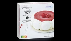 Picard Vacherin vanille-framboise* Desserts De Fêtes|Desserts Glacés À Partager
