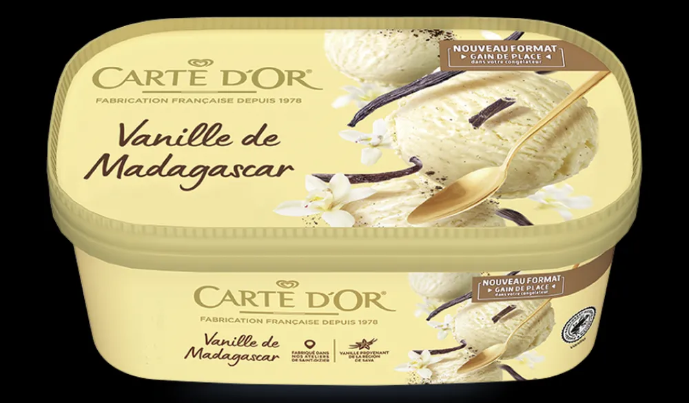 Picard Vanille de Madagascar* Crèmes Glacées|Vanille, Caramel